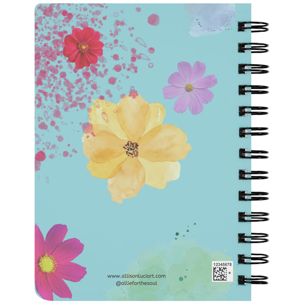 Butterflies & Flowers Motivational Journal RBG Quote Notebook