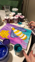 Load image into Gallery viewer, Bee Paint Workshop - Make Your Own Happy Paint Along 3/31/23 &amp;/or 4/2/23
