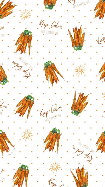 keep calm carrot on iphone android wallpaper allison luci art instant digital download carrots vegan vegetable art