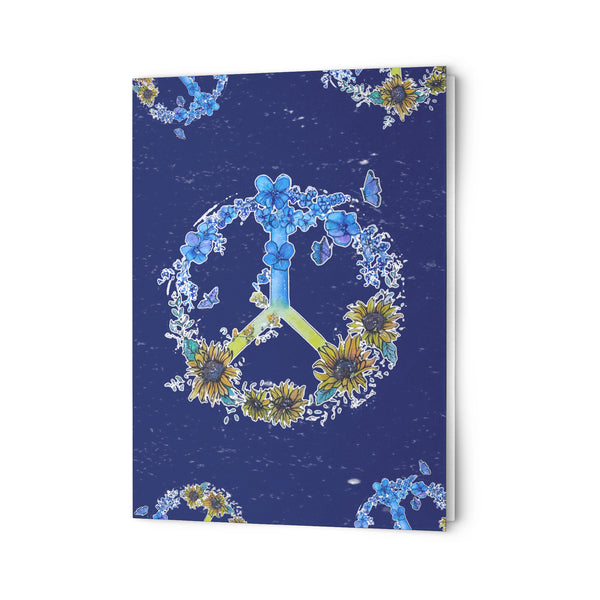 peace for ukraine glory to ukraine greeting cards notecards thinking of you