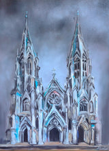 Load image into Gallery viewer, St. Patrick&#39;s Cathedral Original Oil Painting
