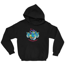 Load image into Gallery viewer, Be a Fruit Loop Hoodies (Youth Sizes) Colorful Pig Portrait - 2 Colors
