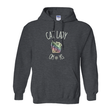 Load image into Gallery viewer, Cat Lady, OM Yes Hoodie (No-Zip/Pullover) - 3 Colors
