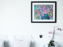 Load image into Gallery viewer, fine art floral print-allison-luci-flower-bouquet-oil-painting
