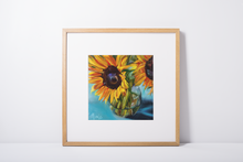 Load image into Gallery viewer, &quot;Twain&quot;, Sunflower Giclee Paper Print
