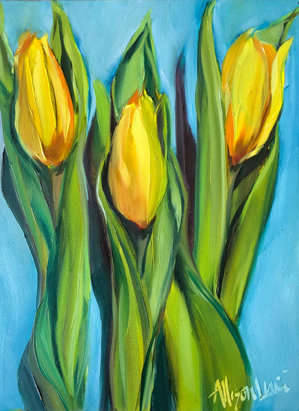 Spring Tulip Art Print