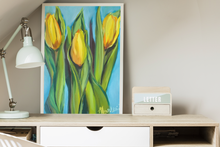 Load image into Gallery viewer, Bright Tulips Gallery Wrapped Canvas
