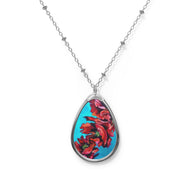 Hope Floats Oval Necklace