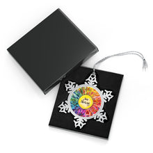 Load image into Gallery viewer, Keep Shining Pewter Snowflake Ornament
