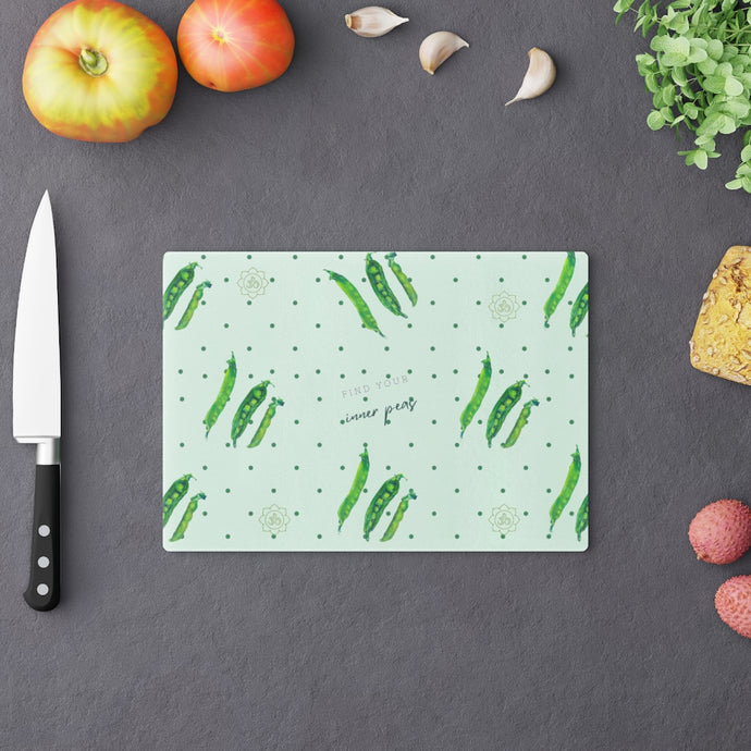 Find Your Inner Peas Cutting Board