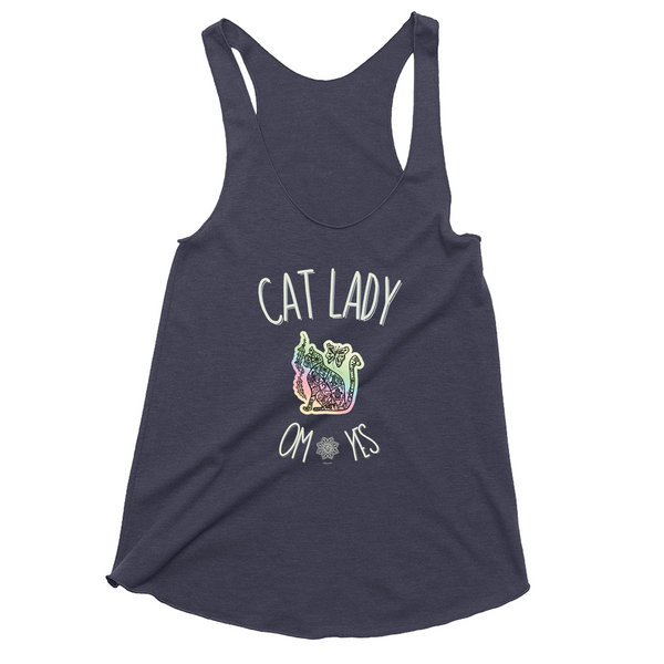 Cat Lady, OM Yes! Women's Tank Top - 2 Colors
