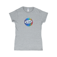 Load image into Gallery viewer, Be Kind Women&#39;s Fitted T-Shirt
