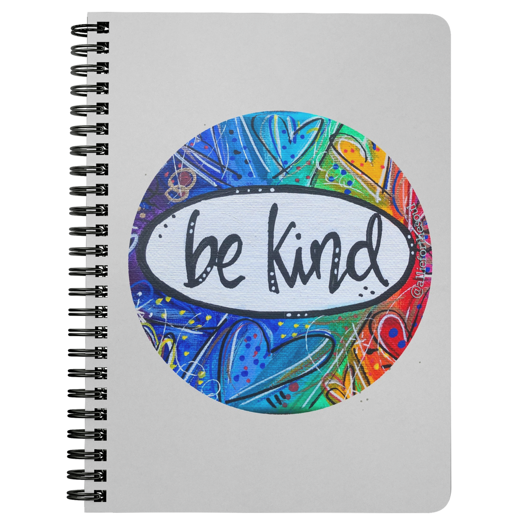 Be Kind Notebook/Journal - Grey