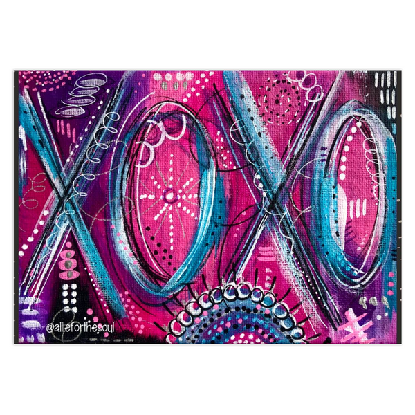 XOXO Greeting Card - 1 or 5-Pack