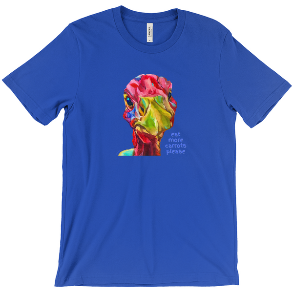 Spunky Turkey With a Vegan Message T-Shirt - 3 Colors