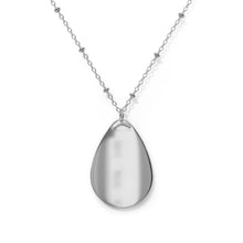 Load image into Gallery viewer, Hope Floats Oval Necklace

