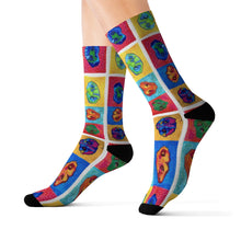 Load image into Gallery viewer, Colorful Pig Snout Socks
