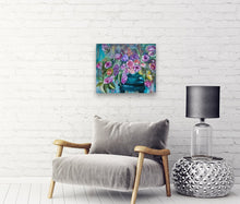 Load image into Gallery viewer, Give Yourself the Gift of Flowers Gallery Wrapped Canvas
