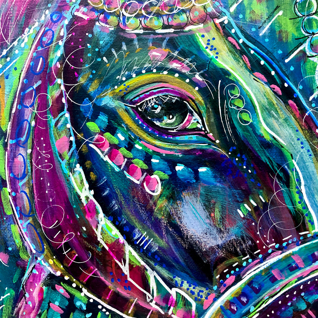 Freya, Goddess of Love, Beauty, & Fertility 8” x 10”