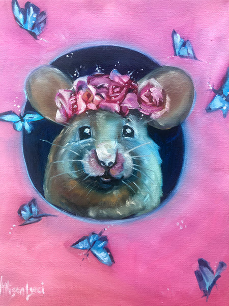 Magical Mischa Mouse 8” x 10”