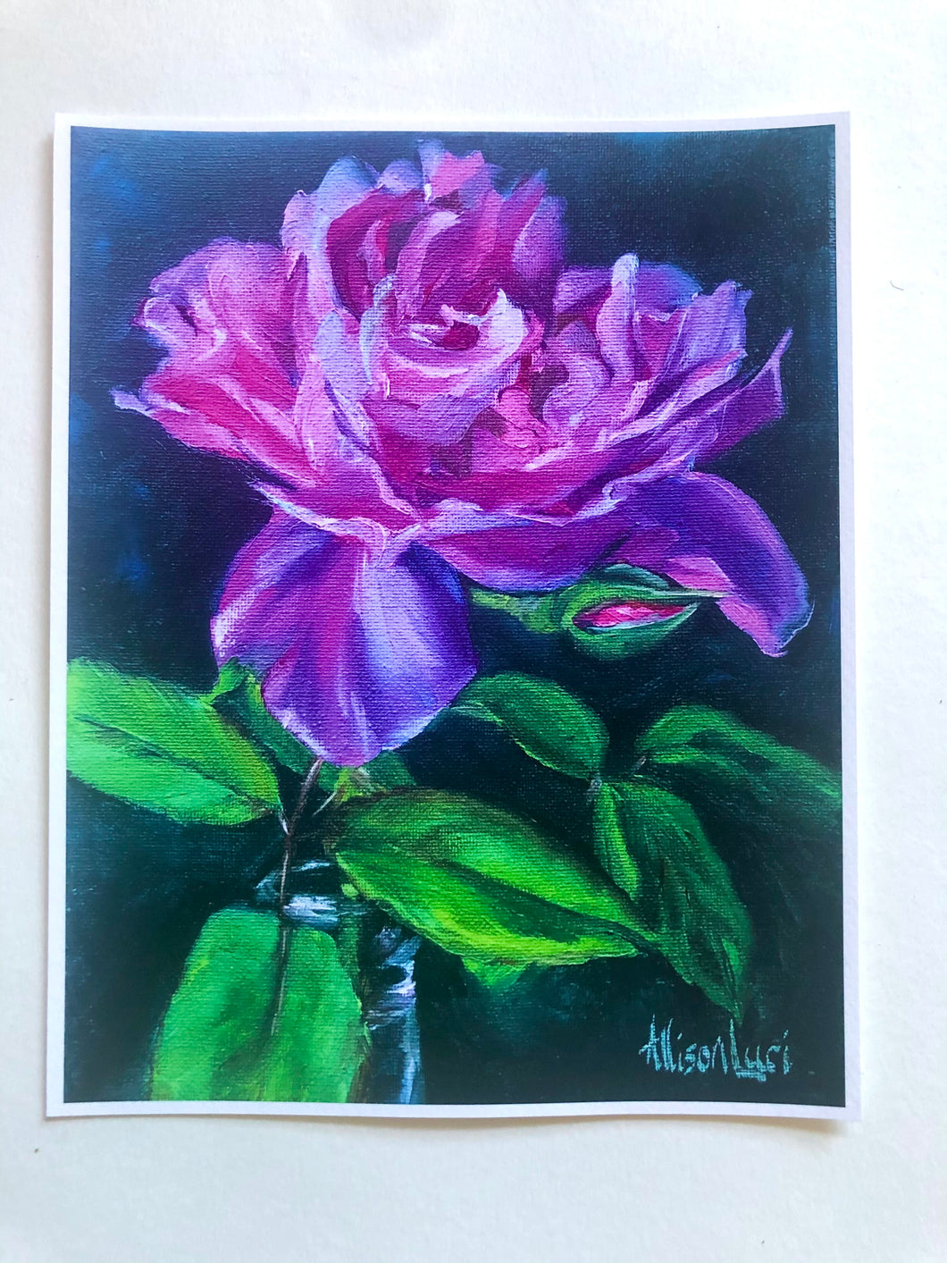 Rose Print 8” x 10”