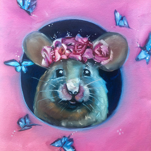 Magical Mischa Mouse 8” x 10”