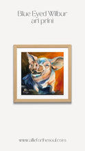 Load image into Gallery viewer, Blue Eyed Wilbur Giclee Fine Art Paper Print for Odd Man Inn
