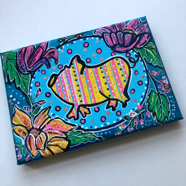 Show your True Self 5”x 7” Original Painting