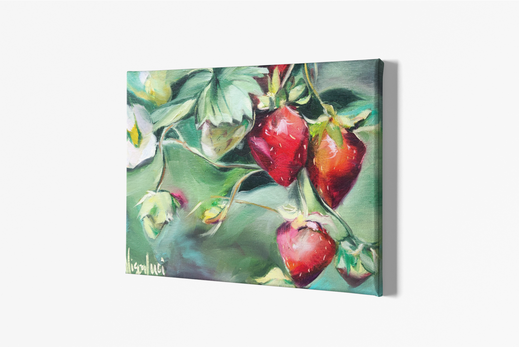 Strawberry Fields Forever Gallery Wrapped Canvas PRINT