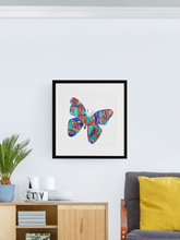 Load image into Gallery viewer, With Brave Wings She Flies - Heart Art Print
