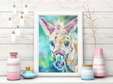 Load image into Gallery viewer, Biscuit Donkey Fine Art Print
