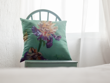 Load image into Gallery viewer, Iris Discovered Treasure Throw Pillow
