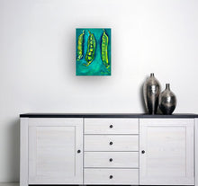Load image into Gallery viewer, Find Your Inner Peas Gallery Wrapped Canvas Print
