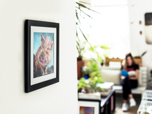Load image into Gallery viewer, Penny Lane Pig Rescue Giclee Fine Art Paper Print for Arthur&#39;s Acres Animal Sanctuary - multiple sizes
