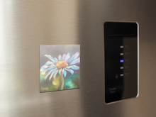 Load image into Gallery viewer, Daisy Art Metal Magnets
