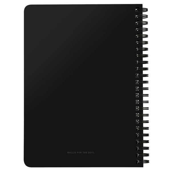 Be Kind Notebook Journal Black