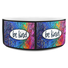 Load image into Gallery viewer, Be Kind Pet Bowl  Black
